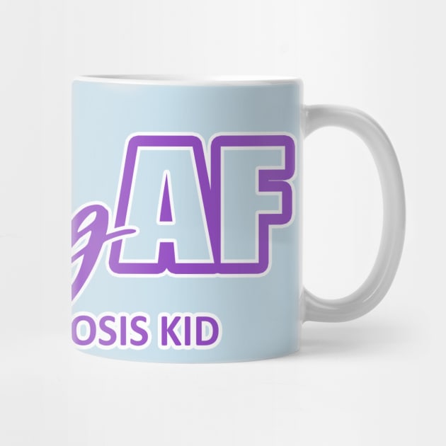 Strong AF Cystic Fibrosis Kid by CuteCoCustom